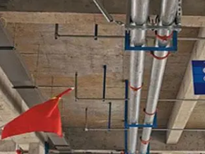 新源管廊支架的安装方法
